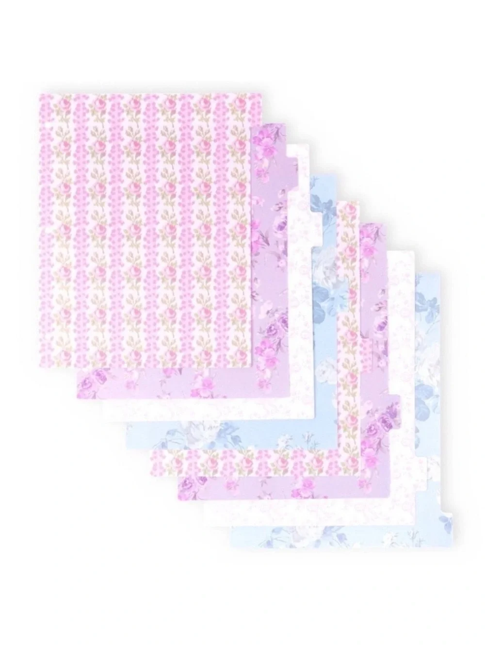 Love Shack Fancy Binder Dividers 8 Tabs Coquette School Target Yoobi Floral NEW